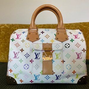 SOLD 💜 Louis Vuitton Speedy 30 Multicolor